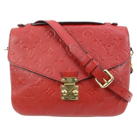 louis vuitton bag with red at top zip